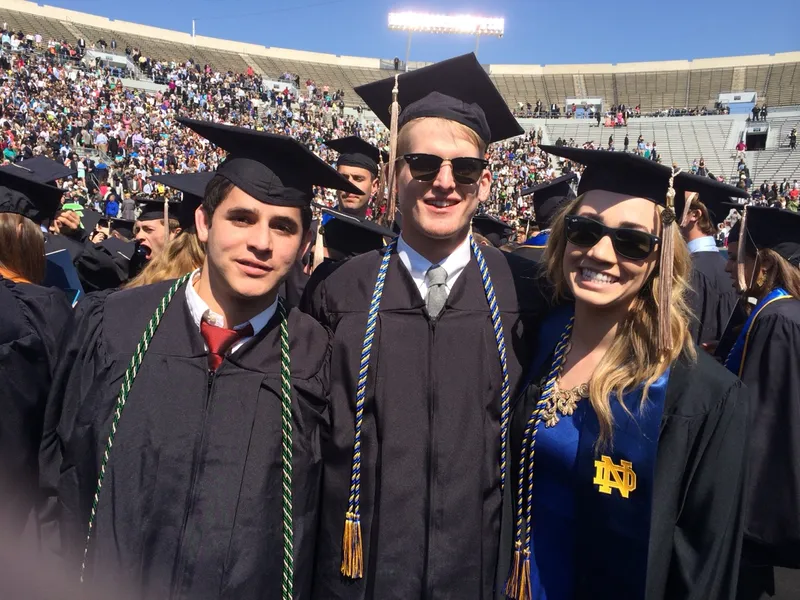 Notre Dame graduation