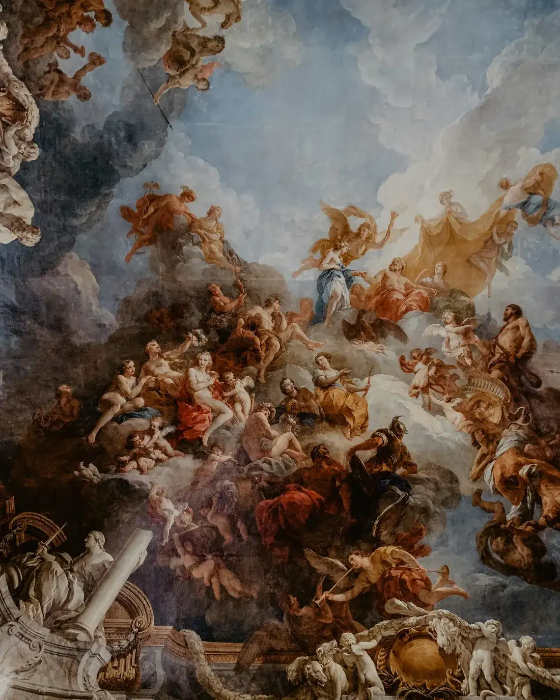 Renaissance ceiling painting